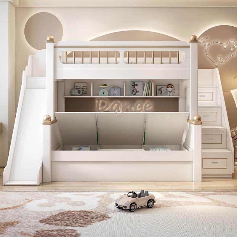 Space-Saving Bunk Bed for Small Homes & Two Kids
