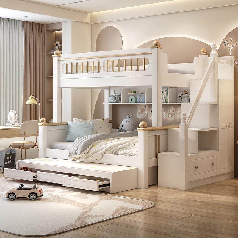 Space-Saving Bunk Bed for Small Homes & Two Kids
