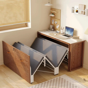 Multi-functional Foldable Hidden Bed | Pull-out Space-Saving Folding Bed for Study or Office