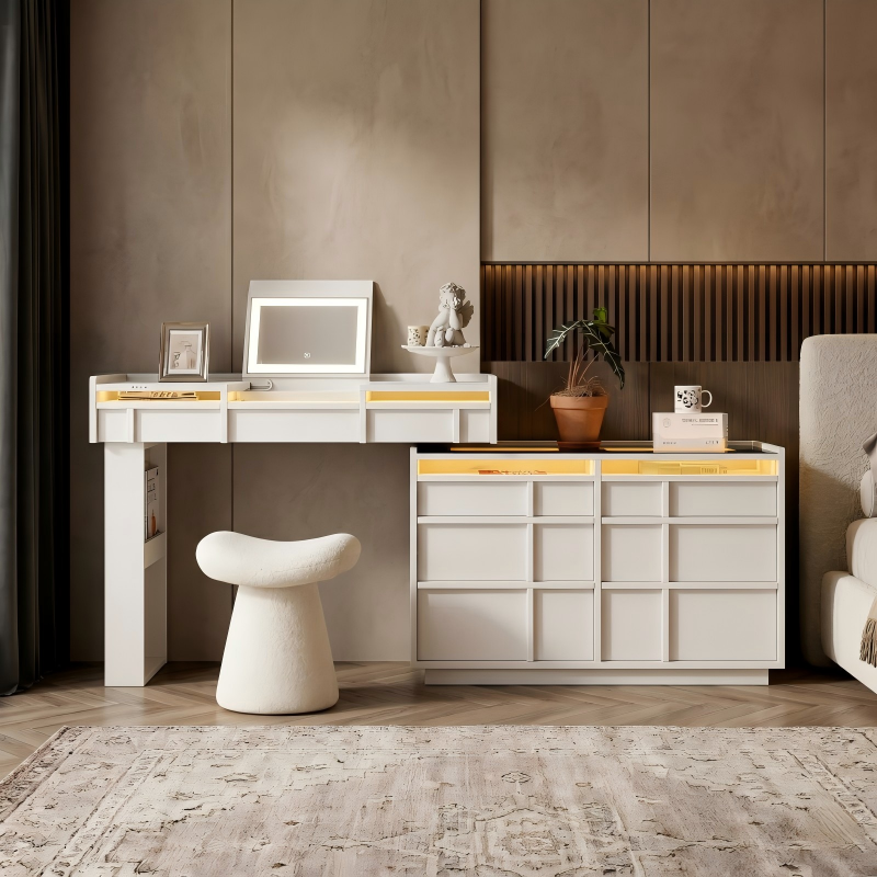Cheron Series - V120cm + C120cm | Configurable Vanity Set