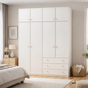 1.8m Flagship Modular Wardrobe - Extra Large White Closet with Optional Top Cabinets