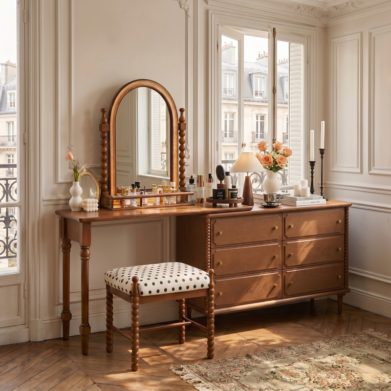 Milade Series - V120cm + C120cm | Configurable Vanity Set