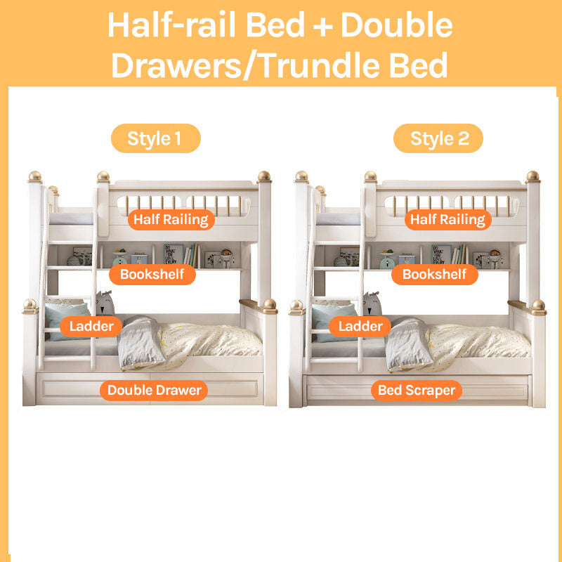 Space-Saving Bunk Bed for Small Homes & Two Kids