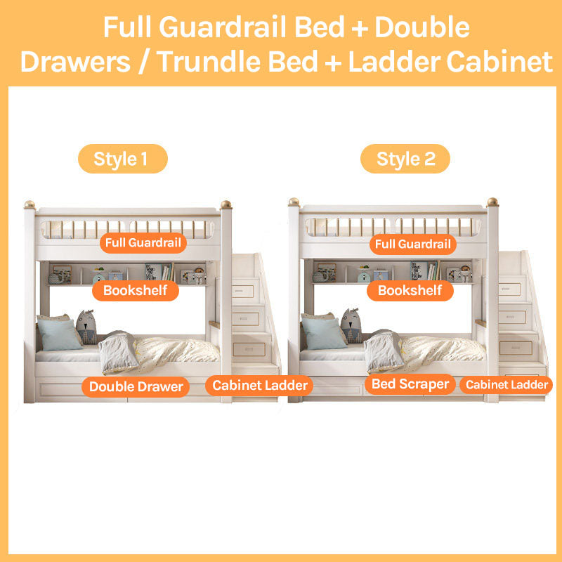 Space-Saving Bunk Bed for Small Homes & Two Kids
