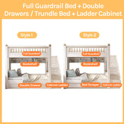 Space-Saving Bunk Bed for Small Homes & Two Kids