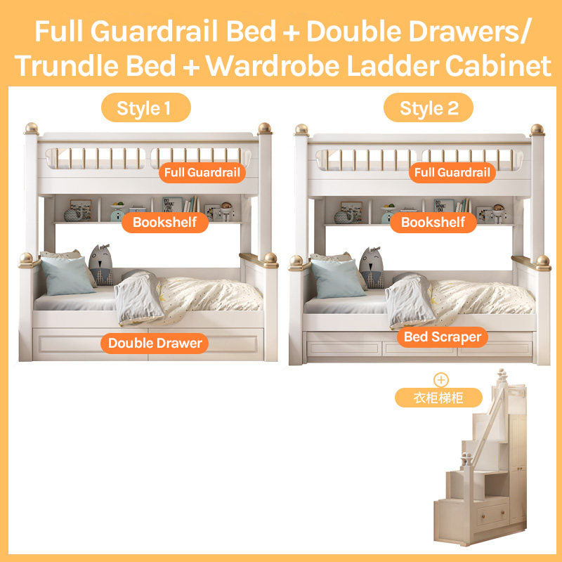 Space-Saving Bunk Bed for Small Homes & Two Kids