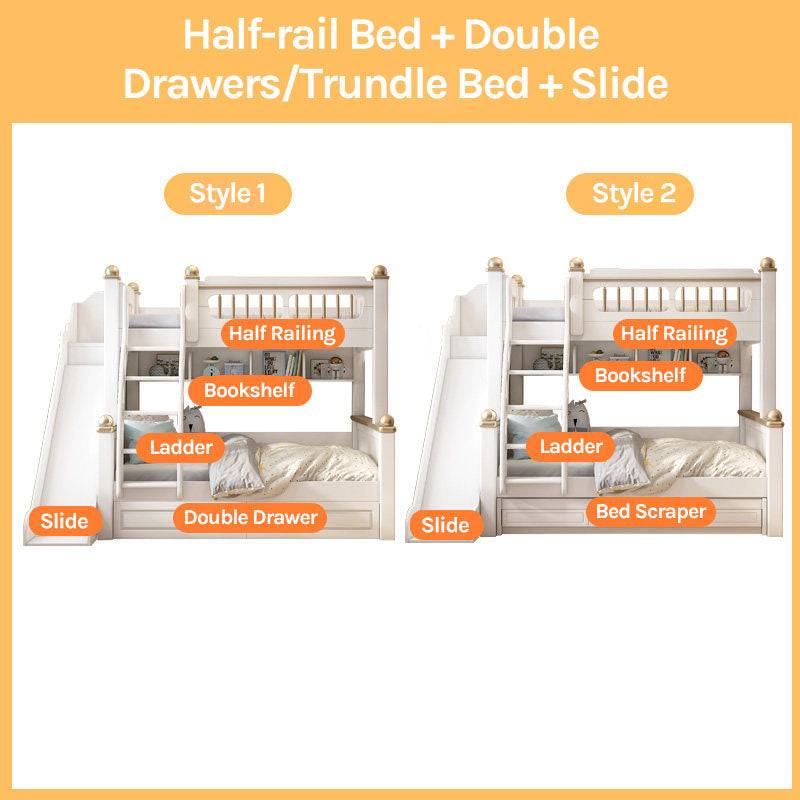 Space-Saving Bunk Bed for Small Homes & Two Kids