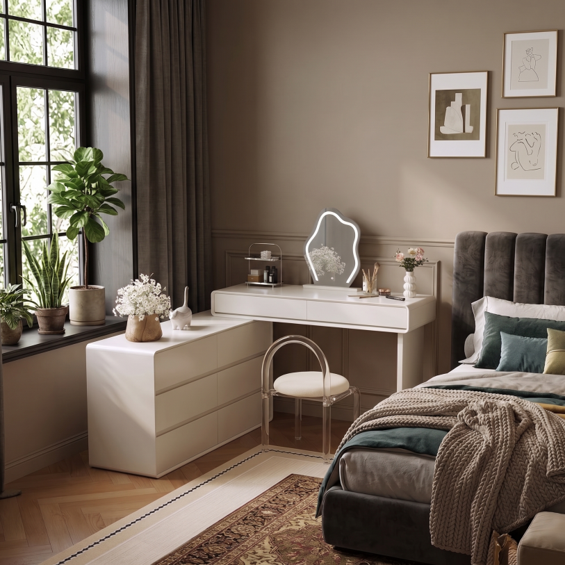 Yaque Series - V120cm + C120cm | Configurable Vanity Set